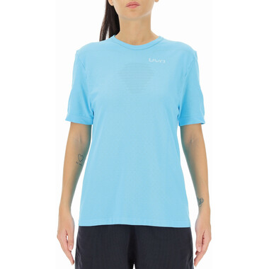 T-Shirt UYN AIRSTREAM RUNNING Donna Maniche Corte Blu Chiaro 2023 0